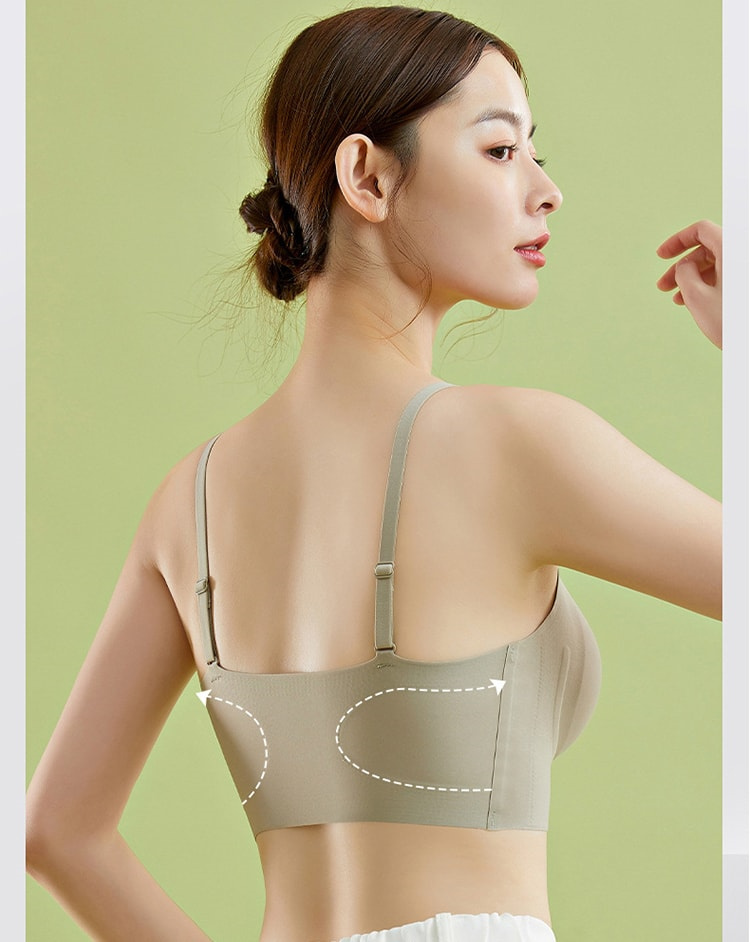 빅 사이즈 브라 헴라인 나시 타업 VEIMIA