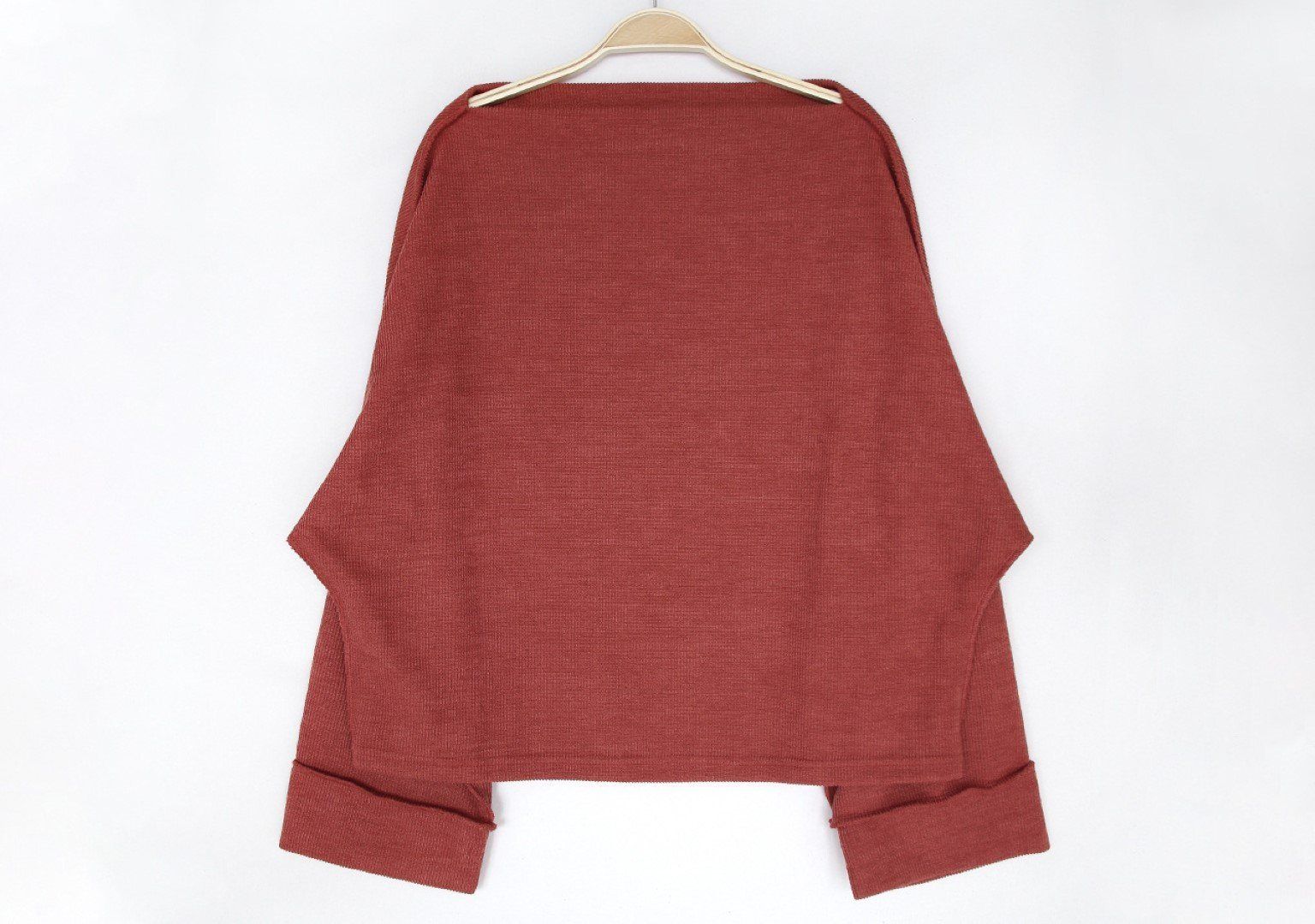 Solid Color O-Neck Causal Knit Sweater