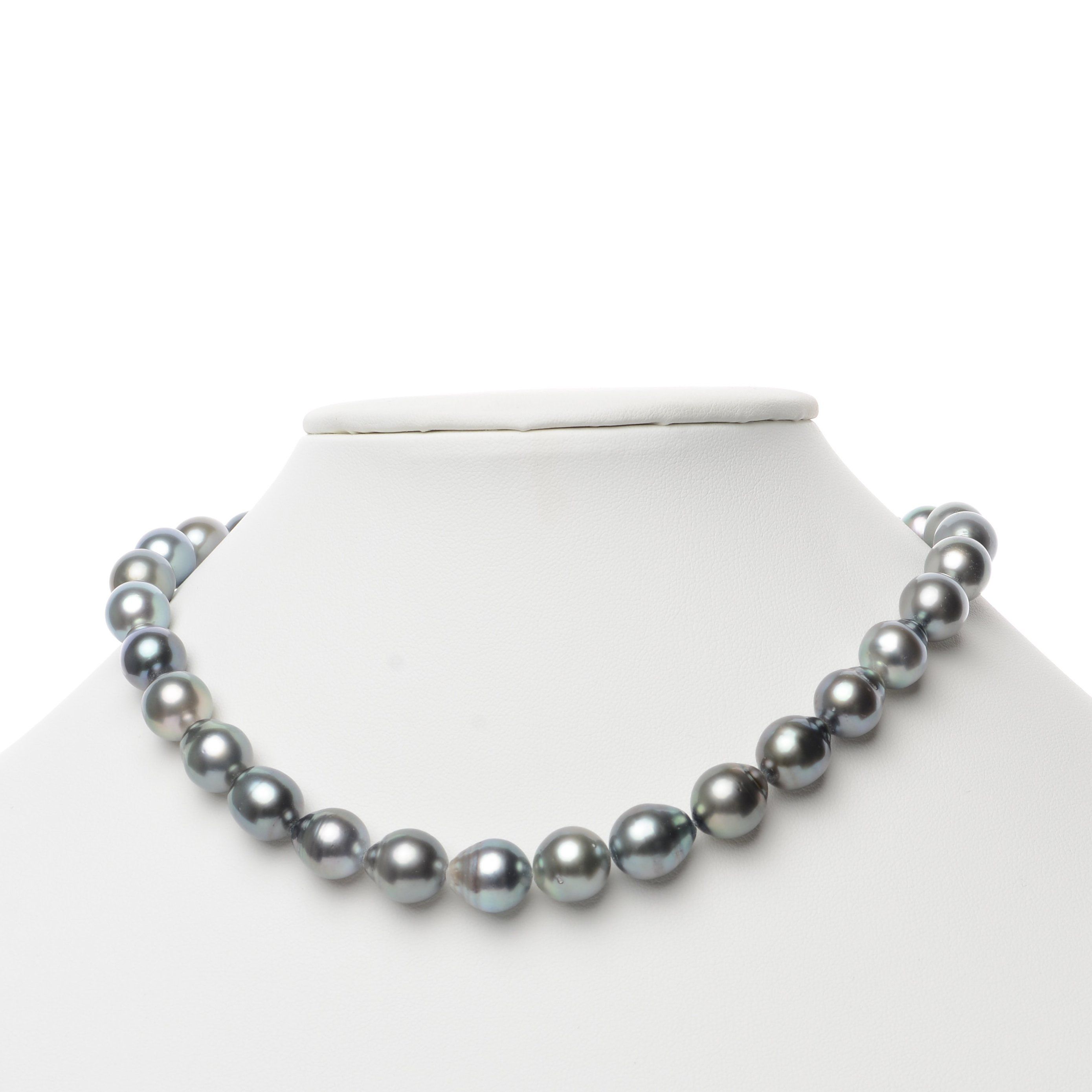 10.9-11.9 mm AA+/AAA Tahitian Baroque Pearl Necklace