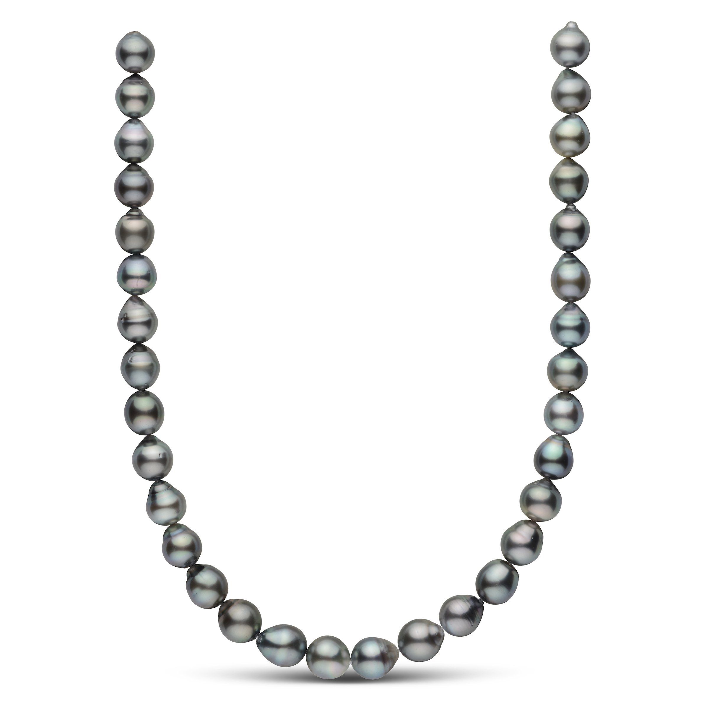10.9-11.9 mm AA+/AAA Tahitian Baroque Pearl Necklace