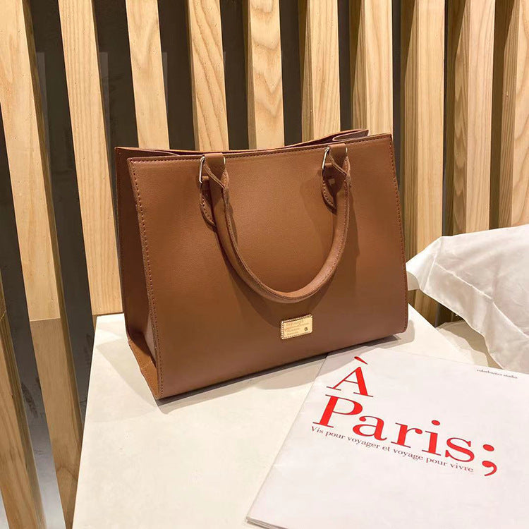 Large Capacity Tote Bag Folder Bag Shoulder Crossbody Bag mySite