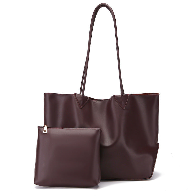 Vintage Leather Tote Bag mySite