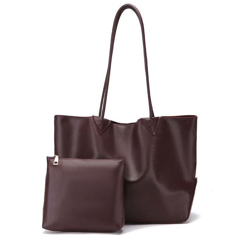Vintage Leather Tote Bag mySite