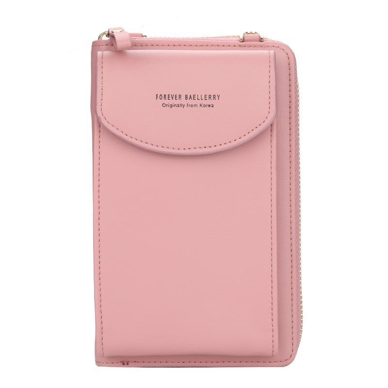 Ladies zipper vertical shoulder bag mySite