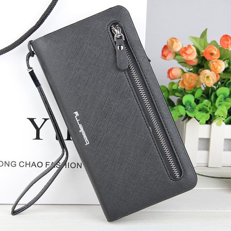 Ladies Long Cross Pattern Wallet mySite