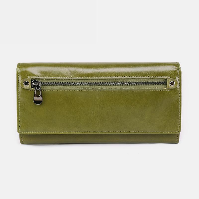 Genuine Leather RFID Vintage Wallet mySite