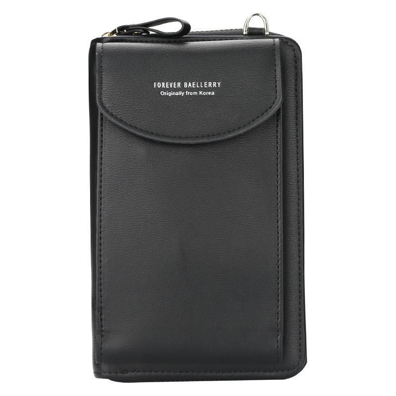 Ladies zipper vertical shoulder bag mySite