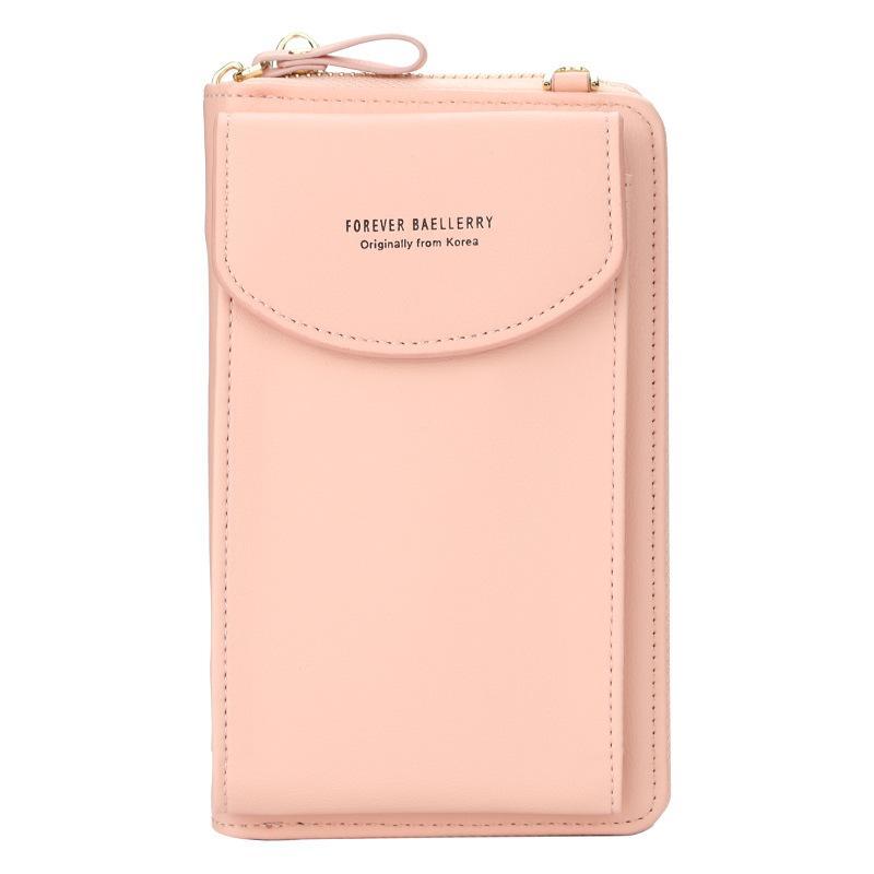 Ladies zipper vertical shoulder bag mySite