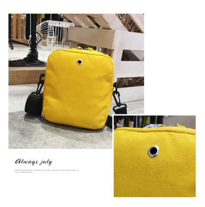 Ladies Canvas Letter Crossbody Bag mySite