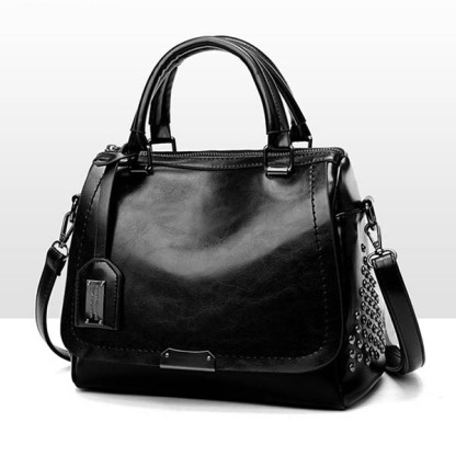 Ladies Soft Leather Fashion All-match Messenger Bag mySite