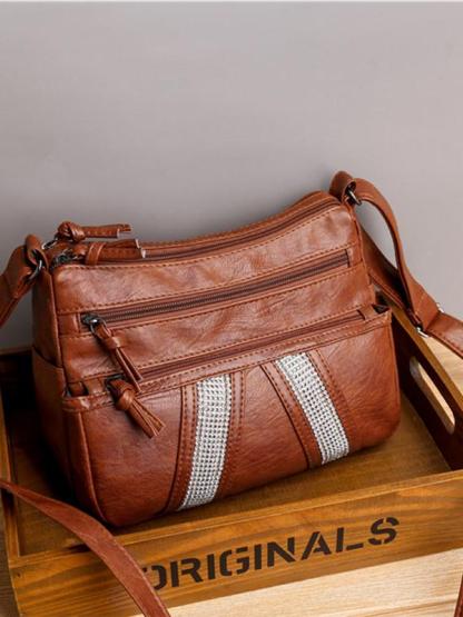 Retro Soft Leather Shoulder Bag mySite