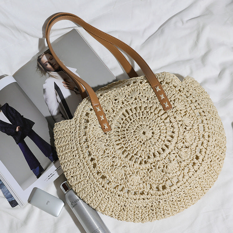 Ladies Bohemian Beach Vacation Large Capacity Shoulder Bag mySite