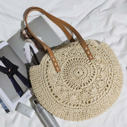 Ladies Bohemian Beach Vacation Large Capacity Shoulder Bag mySite
