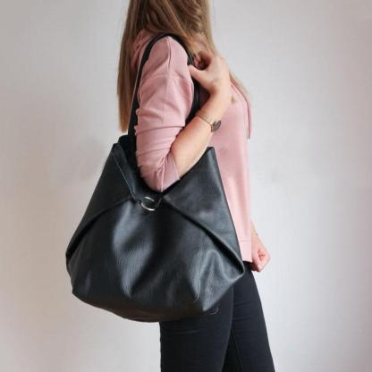 Oil Wax Leather Large Capacity Tote Bag mySite