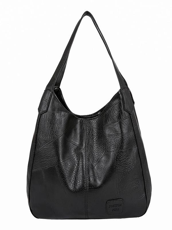Women's Retro Soft Leather High Capacity Shoulder Bag mySite