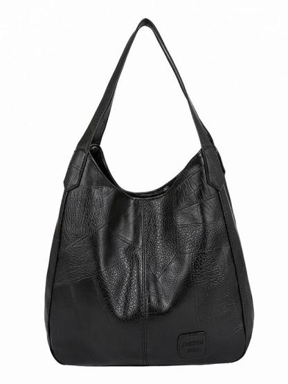 Women's Retro Soft Leather High Capacity Shoulder Bag mySite