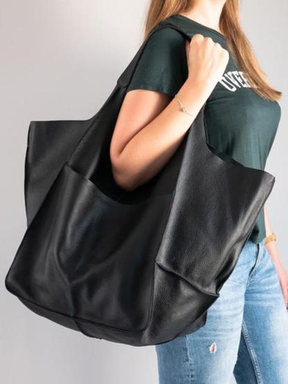 Vintage super large capacity shoulder bag mySite