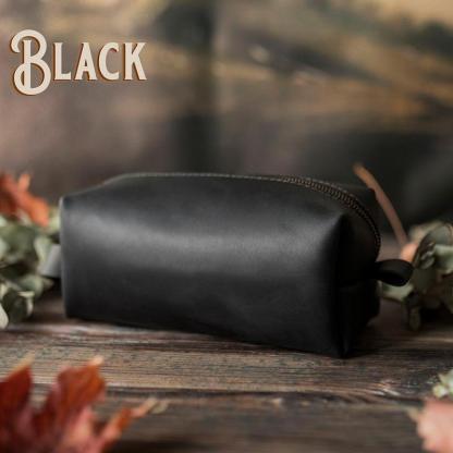Ladies Vintage Vegetable Tanned Clutch, Wash Bag, Cosmetic Bag mySite