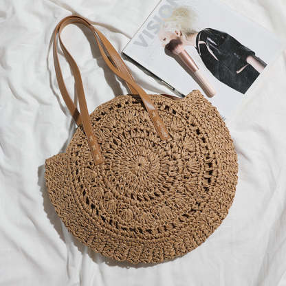 Ladies Bohemian Beach Vacation Large Capacity Shoulder Bag mySite