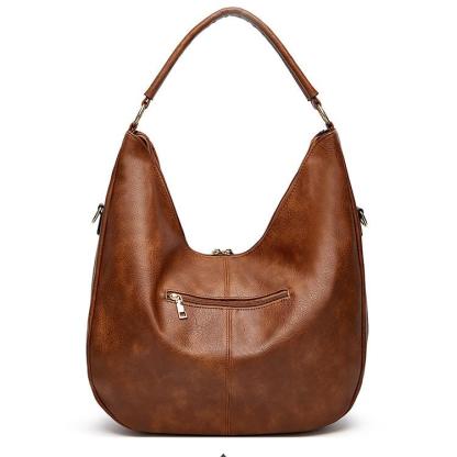 Ladies classic retro large capacity shoulder bag diagonal bag mySite
