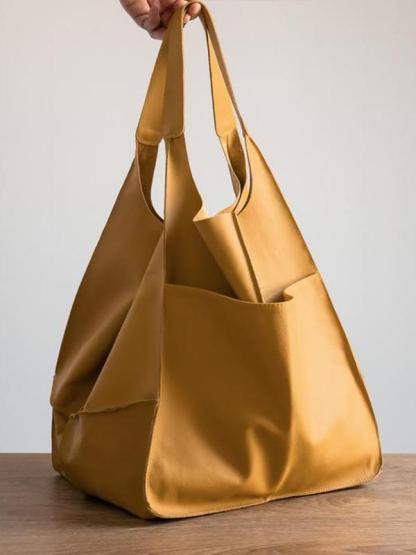 Vintage super large capacity shoulder bag mySite