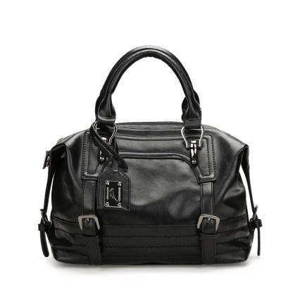 Handbag women's soft face solid color single shoulder diagonal large bag mySite