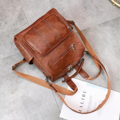 Shoulder bag women's official document retro style women's bag mySite
