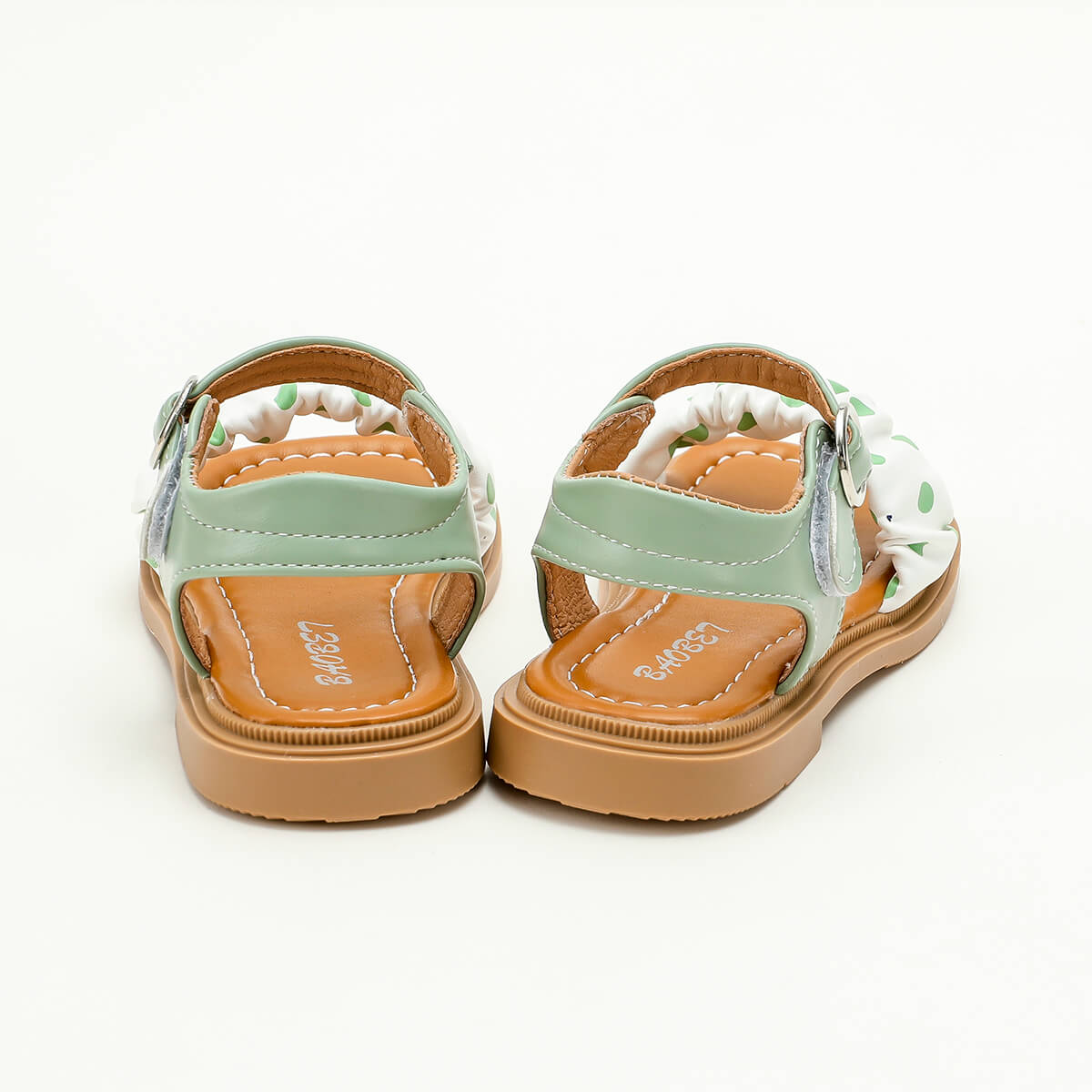 function4-Toddler Girl Polka Dot Pattern Sandals Wholesale