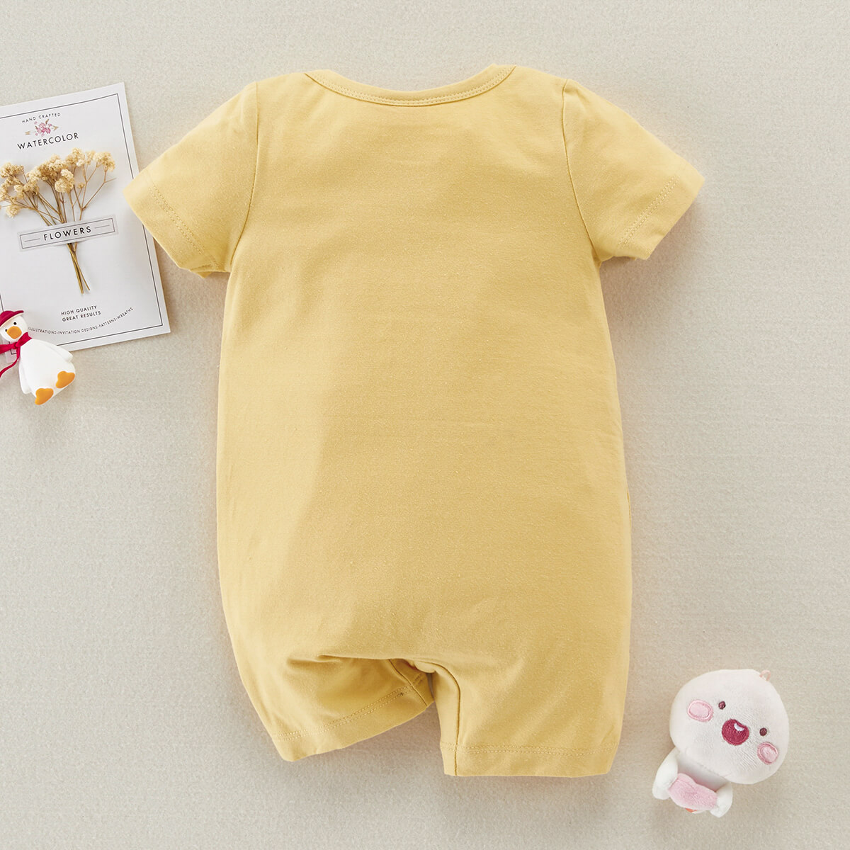 模拟bug，普通商品，原价28.99，买1件；hibobi Girl Baby Cow One Print Short-sleeved Bodysuit Wholesale