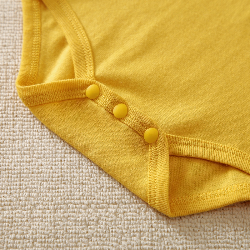 【不在澳大利亚主市场】SpongeBob SquarePants×hibobi Baby Emoji Print Short-sleeved Bodysuit Wholesale